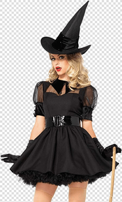 Adult Witch Black Halloween Costumes   Cute Halloween Costumes Witch  HD Png DownloadTransparent PNG