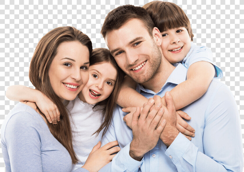 Happy Smiling Family Airdrie   Family Dentist  HD Png DownloadTransparent PNG