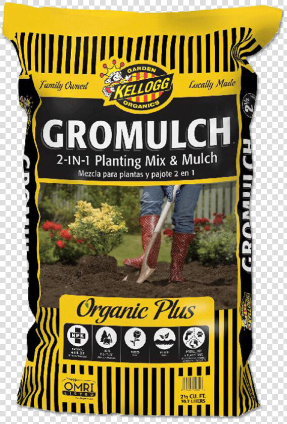 Kellogg gromulch   Kellogg Planting Mix  HD Png DownloadTransparent PNG