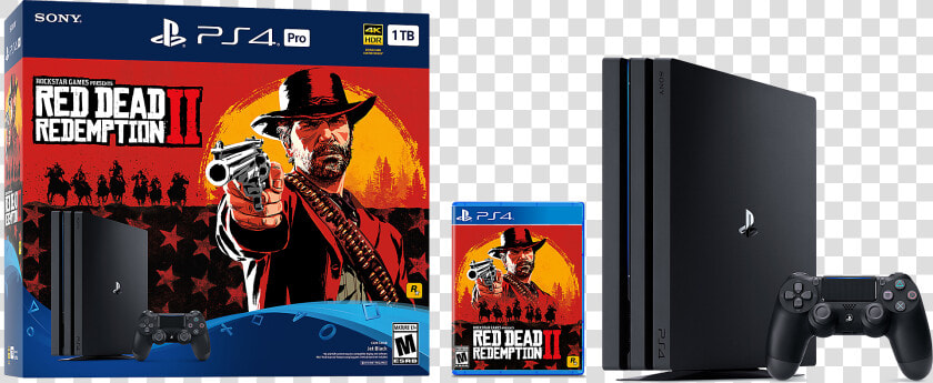 Ps4 Pro Red Dead Redemption 2  HD Png DownloadTransparent PNG