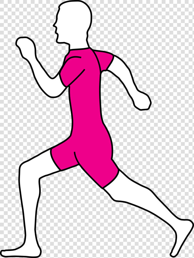 Machovka Jogging Clip Arts   Draw A Running Man  HD Png DownloadTransparent PNG