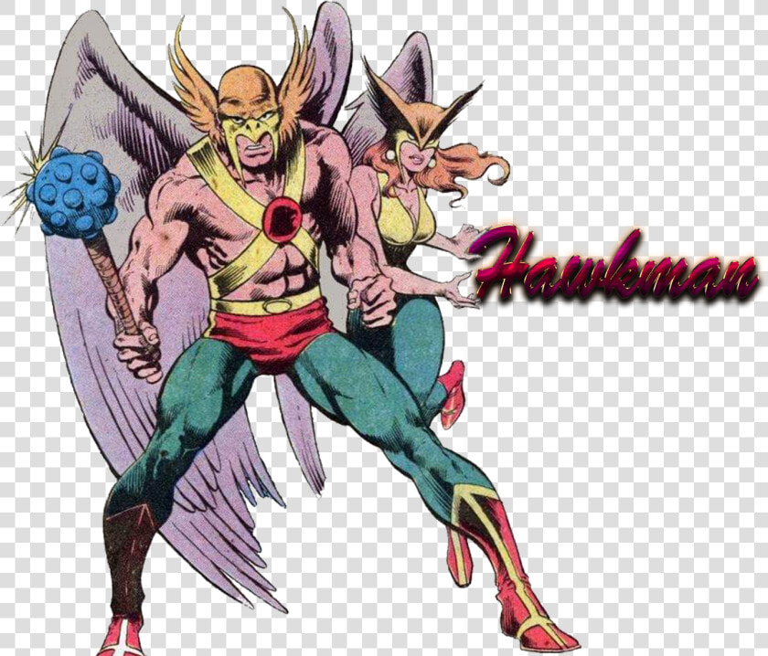 Winged Warrior Dc   Png Download   Dc Comics Hawkgirl Classic  Transparent PngTransparent PNG