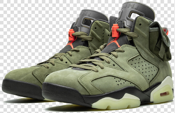 Air Jordan 6 Travis Scott Cn1084 200 2019 Release Date  HD Png DownloadTransparent PNG