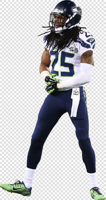 Transparent Russell Wilson Png   Richard Sherman White Background  Png DownloadTransparent PNG