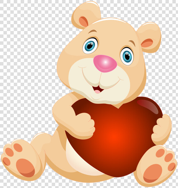 Teddy Bear With Heart Png Clip Artu200b Gallery Yopriceville   Teddy Bear With Heart Png  Transparent PngTransparent PNG