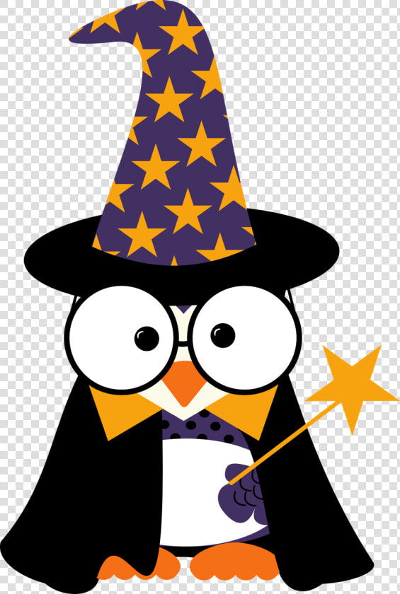 Penguin Clipart Halloween Png Free Download   Buhos Animados De Halloween  Transparent PngTransparent PNG