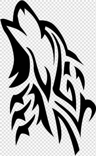 Tribal Wolf Art Png Transparent Images   Wolf Vector Transparent  Png DownloadTransparent PNG