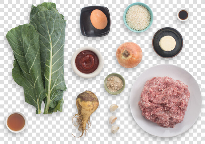 Pork Meatloaf With Mashed Rutabaga  amp  Sautéed Collard   Superfood  HD Png DownloadTransparent PNG