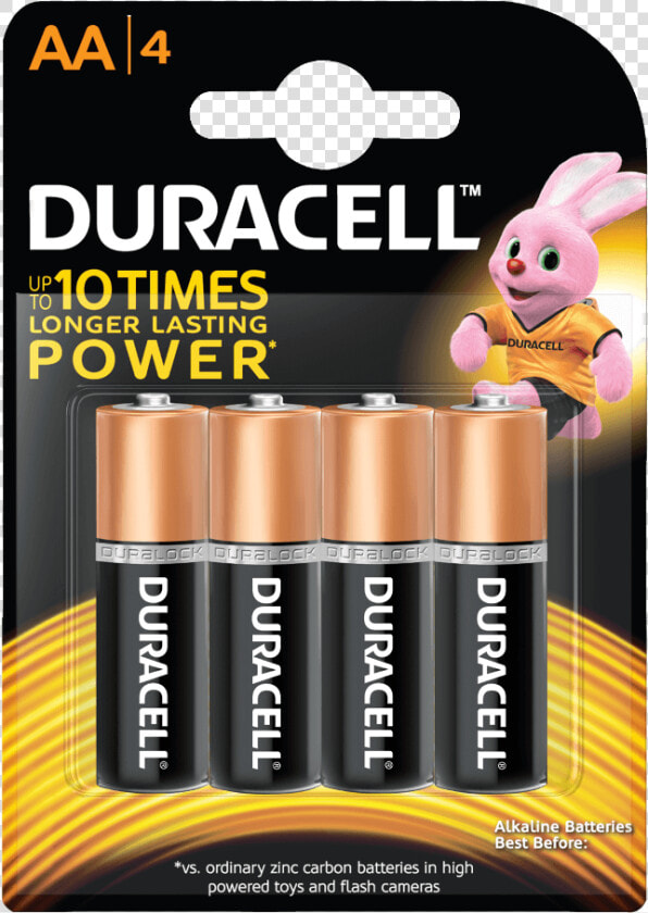 Battery Aa Duracell  HD Png DownloadTransparent PNG