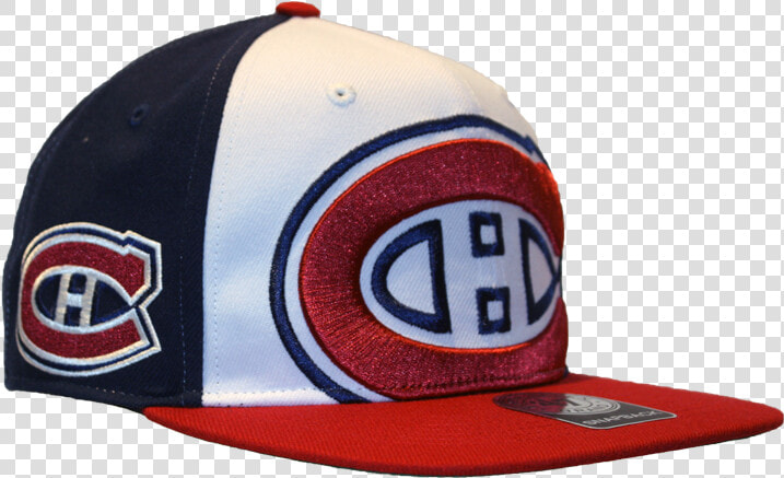 Montreal Canadiens Tri colour Colossal Snapback Hat   Montreal Canadiens  HD Png DownloadTransparent PNG