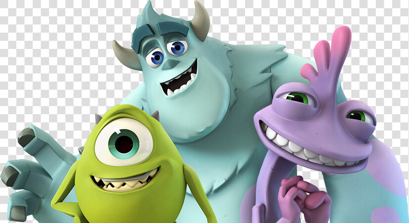 Disney Infinity Wiki   Monsters Inc Disney Characters  HD Png DownloadTransparent PNG