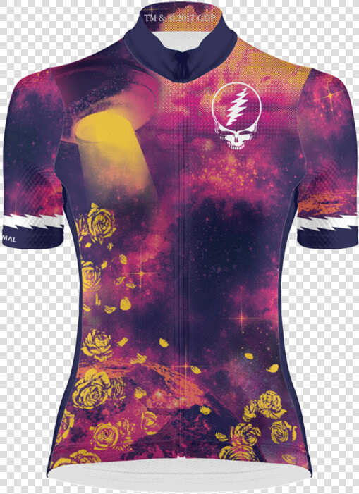 Grateful Dead Outta This World Women S Helix Cycling   Long sleeved T shirt  HD Png DownloadTransparent PNG