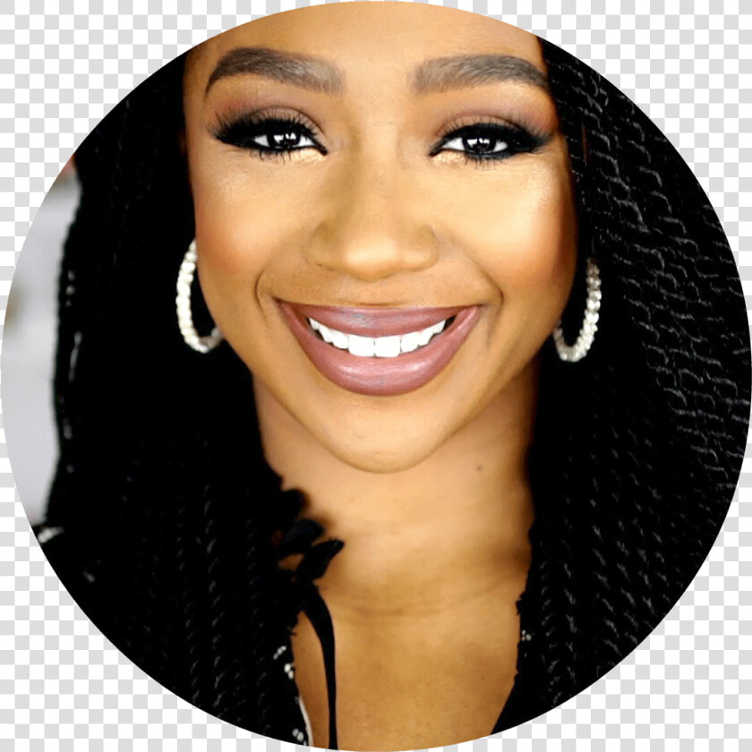 Red Lipstick Makeup Tutorial For Dark Skin Maha Maven  HD Png DownloadTransparent PNG