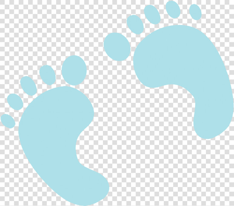 Baby Footprints Blue   Baby Footprint White  HD Png DownloadTransparent PNG