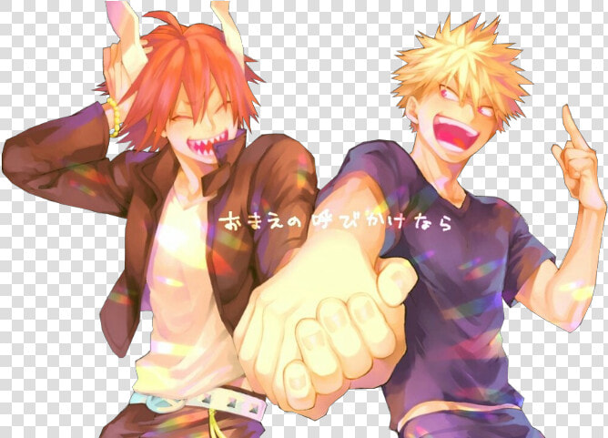  bnha  render  anime Render  kiribaku  bakugou  bakugou   Cartoon  HD Png DownloadTransparent PNG