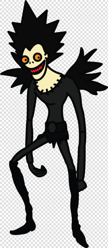 How To Draw Ryuk From Death Note  Manga  Easy Step  HD Png DownloadTransparent PNG