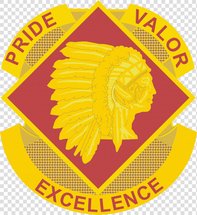 Unit Insignia Of The 45th Fires Brigade Of The United   Adesivo Para Botão De Emergência  HD Png DownloadTransparent PNG