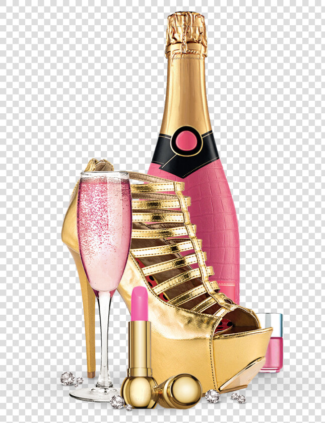 Champagne Cup Download Hd Png Clipart   Pink Champagne Bottles Png  Transparent PngTransparent PNG