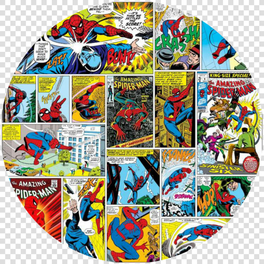  spiderman  comic  hero  60s  70s  HD Png DownloadTransparent PNG