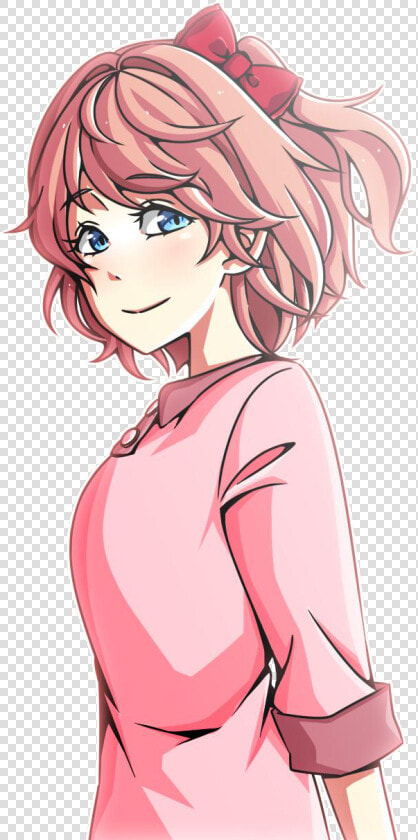  sayori  sayoriddlc  ddlc  sticker  doki  dokidoki   Sayori Doki Cute  HD Png DownloadTransparent PNG