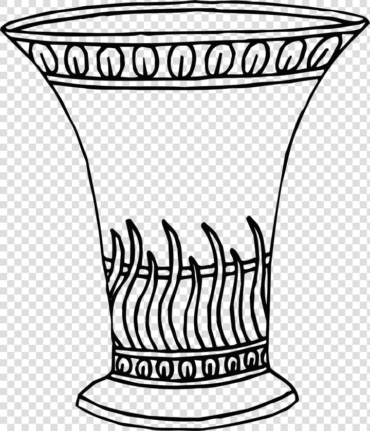 Vase Clipart Line Drawing Pencil And In Color Vase  HD Png DownloadTransparent PNG