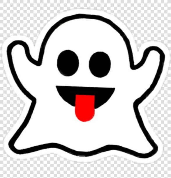 Boo Ghost Cute White Kawaii Black Emot Snapchat Aesthet   Brandy Melville Ghost Stickers  HD Png DownloadTransparent PNG