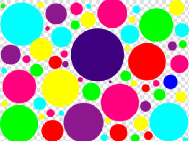 Polka Dot Clipart   Multi Color Polka Dots  HD Png DownloadTransparent PNG