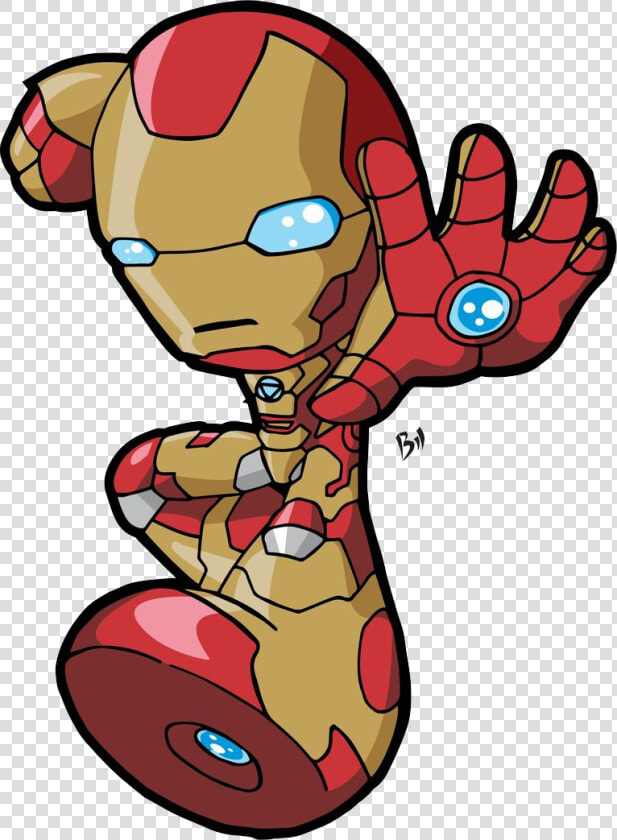 Iron Man Kid Cartoon Clipart Png   Iron Man 3 Cartoon Drawing  Transparent PngTransparent PNG