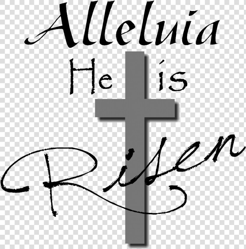 Easter Vigil Clipart   Christian Easter Black And White Clipart  HD Png DownloadTransparent PNG