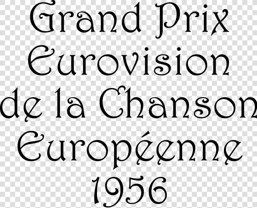 Clip Art How To Choose A   Eurovision Song Contest 1956  HD Png DownloadTransparent PNG