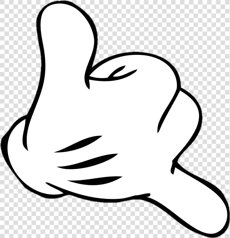  hand  shaka  mickey   Shaka Mickey Hand  HD Png DownloadTransparent PNG