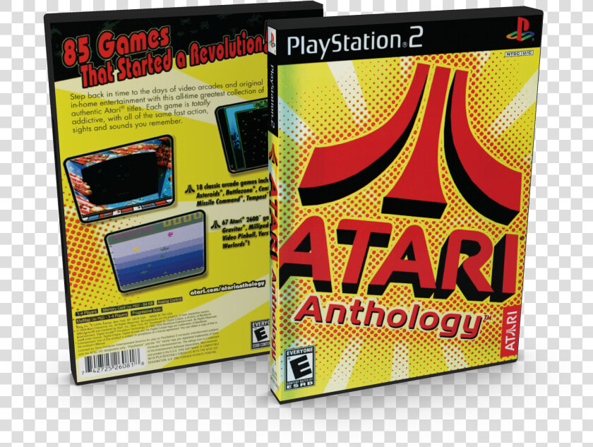 Atari Anthology   Atari Anthology Ps2  HD Png DownloadTransparent PNG