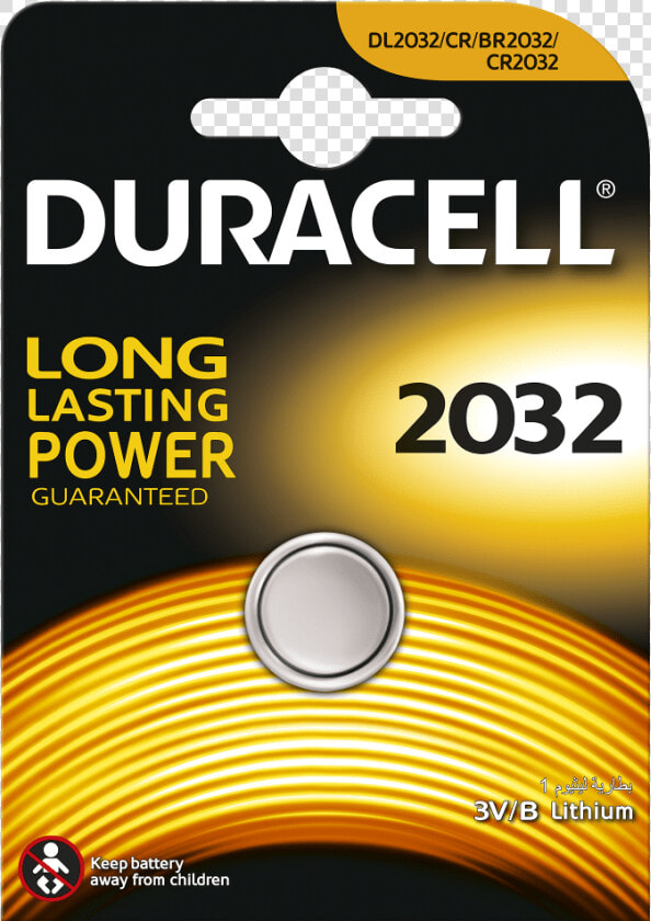 Duracell 2032 2 Pack  HD Png DownloadTransparent PNG