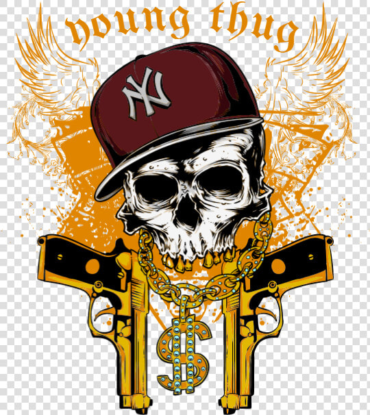 Transparent Young Thug Png   Skull Thug Png Transparent  Png DownloadTransparent PNG