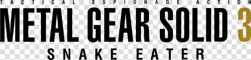 Metal Gear Solid 3 Snake Eater   Metal Gear Solid  HD Png DownloadTransparent PNG