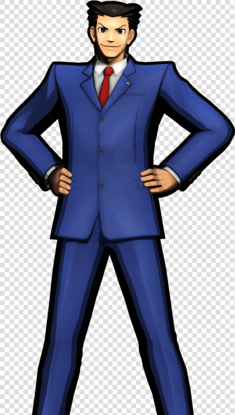 Phoenixwright Ultimate Mvc3 Full Victory   Phoenix Wright Marvel Vs Capcom 3 Render  HD Png DownloadTransparent PNG