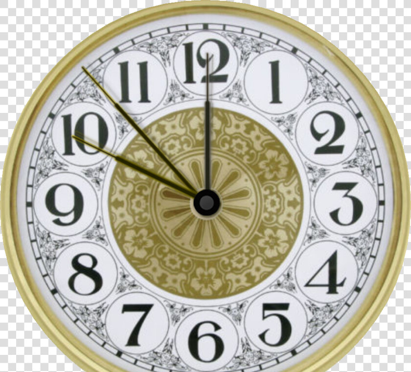 Transparent Clock Face Png   Round Metal Clock Dials 6 Inch  Png DownloadTransparent PNG