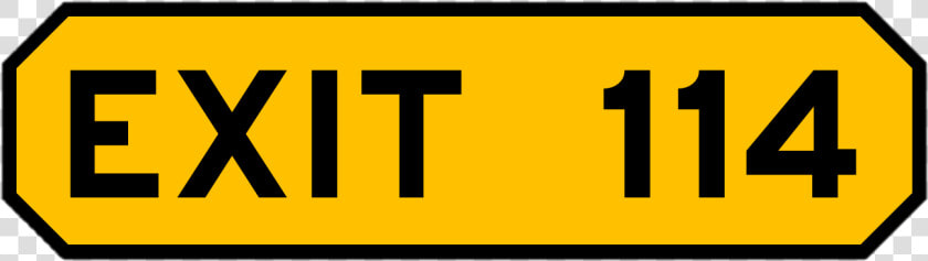 Exit 114 Sungai Buloh   Traffic Sign  HD Png DownloadTransparent PNG