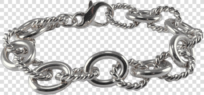 Fancy Link Sterling Silver Bracelet   Bracelet  HD Png DownloadTransparent PNG