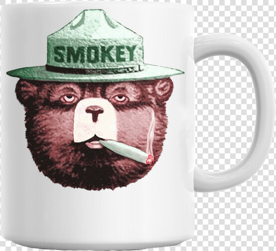 Smokey The Bear Stoned  HD Png DownloadTransparent PNG