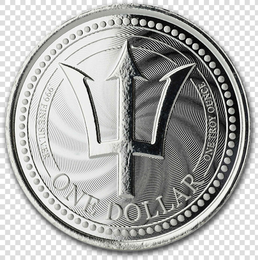 2019 Barbados Trident Silver 1 Oz  HD Png DownloadTransparent PNG