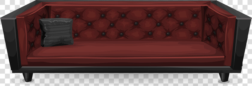 Dark Red Sofa From Glitch Clip Arts   Dark Red Sofa Transparent  HD Png DownloadTransparent PNG