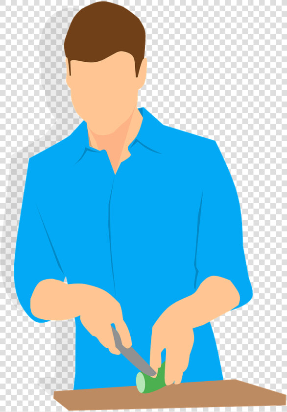 Cooking  Man  Knife  Cutting  People  Desktop  Isolated   Knife Cut Cartoon Png  Transparent PngTransparent PNG