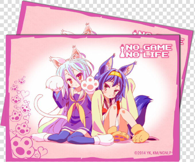 Utra Pro Game Sleeves no Game No Life Nayaa   Neko No Game No Life  HD Png DownloadTransparent PNG