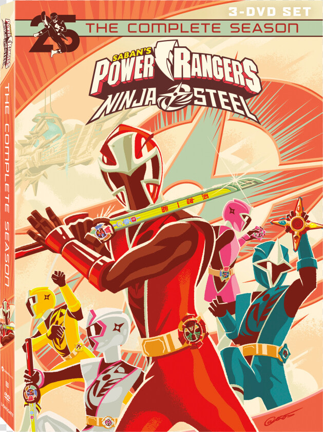 Power Rangers Ninja Steel Dvd  HD Png DownloadTransparent PNG