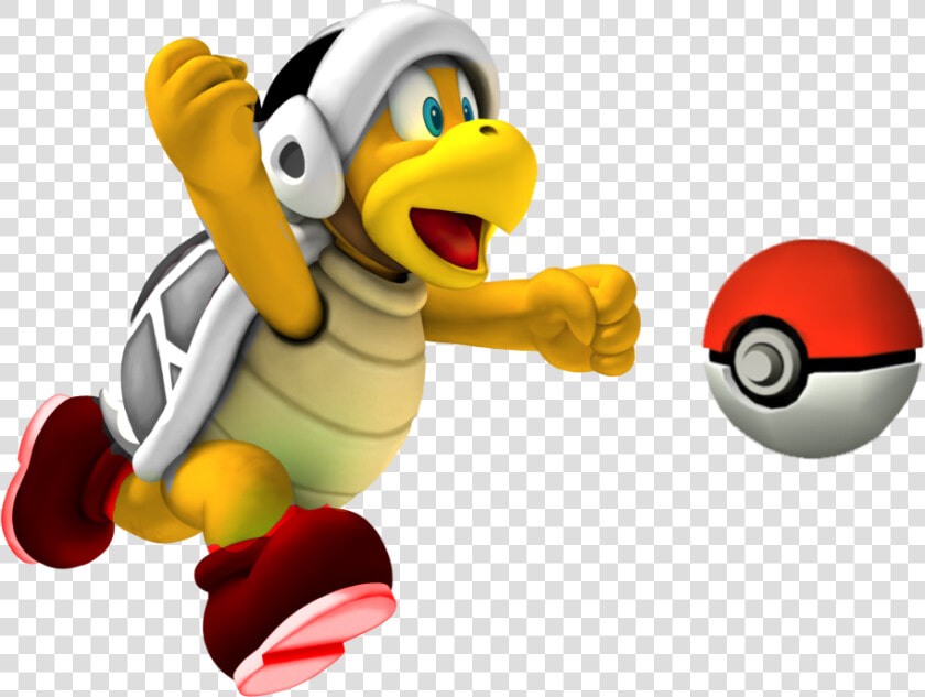 Poké Ball Bro   Hammer Bro Mario  HD Png DownloadTransparent PNG