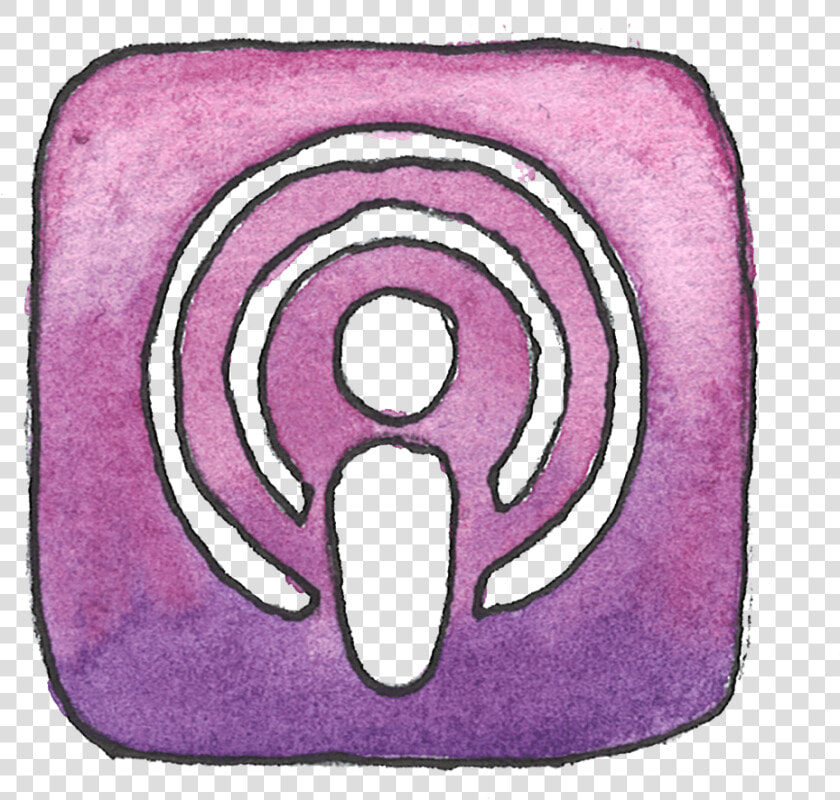 Apple Podcasts   Illustration  HD Png DownloadTransparent PNG