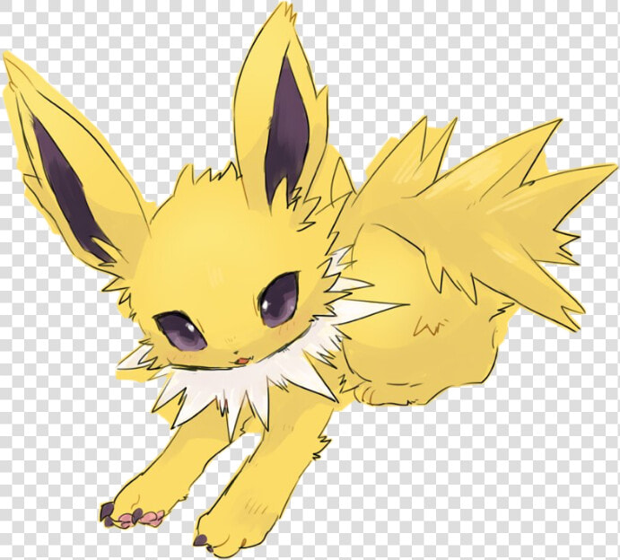  cute Thunder Pokémon Eevee Lucian  freetoedit   Cartoon  HD Png DownloadTransparent PNG