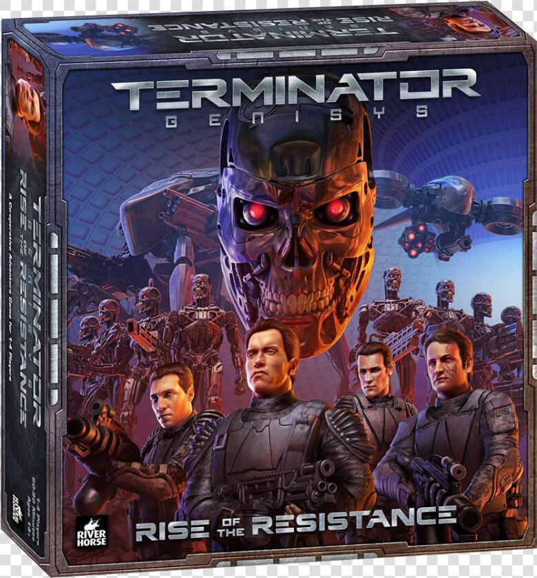 Rise Of The Resistance By River Horse   Terminator Genisys Board Game  HD Png DownloadTransparent PNG