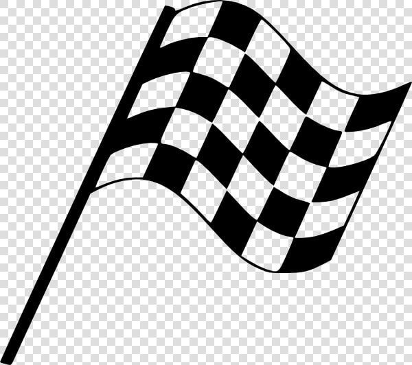 Racing Flag Flowing Rght   Race Car Clip Art  HD Png DownloadTransparent PNG